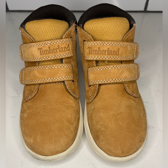 Timberland Toddler Toddle Tracks Hook-and-Loop Boot Size 11.5 LIKE NEW! - Picture 5 of 7